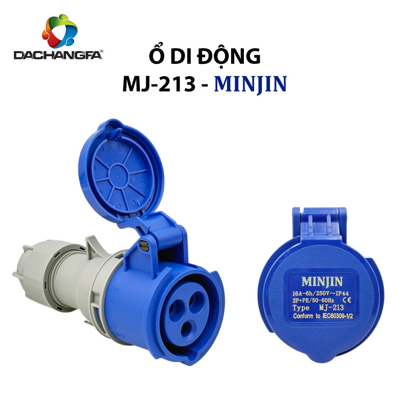 Ổ Di Động - MJ-213 3P-16A-6h ( 2P+E /250V ) - MINJIN