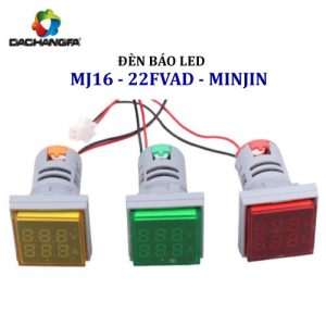 Đèn Báo Hiển Thị Volt - Ampe - MJ16-22FVAD - MINJIN