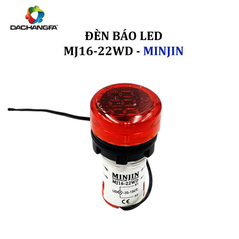 Đèn báo nhiệt độ Phi 22 MJ16-22WD - MINJIN