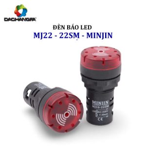 Đèn Báo Led Có Còi - MJ22-22SM - MINJIN
