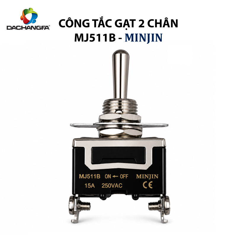 Công Tắc Gạt 2 Chân - MJ511B - MINJIN