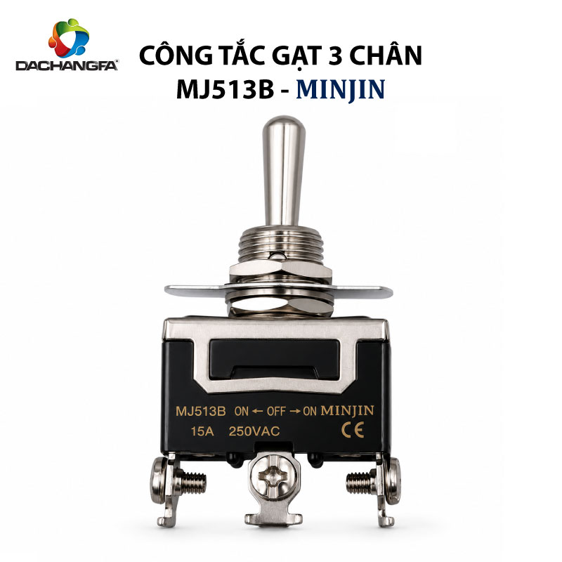 Công Tắc Gạt 3 Chân - MJ513B - MINJIN