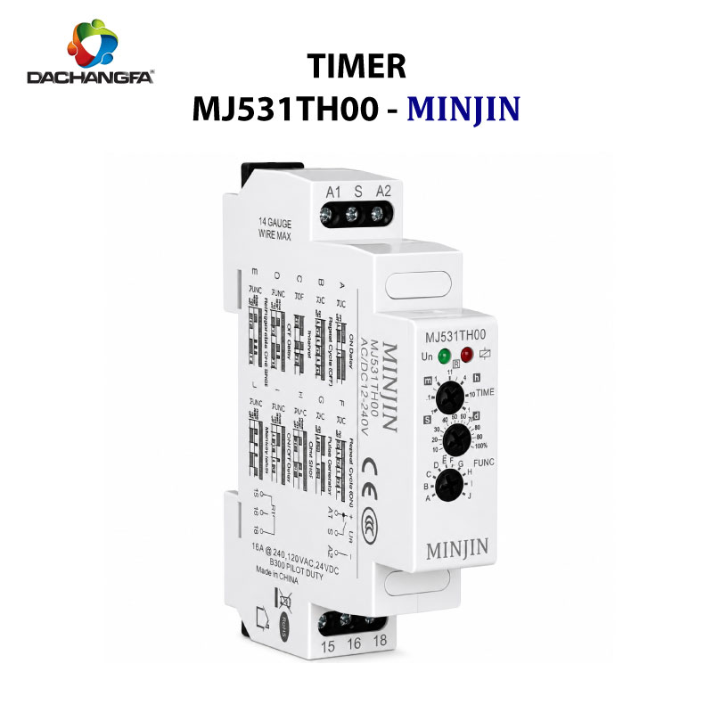 Công Tắc Hẹn Giờ - Timer Đa Năng MJ531TH00 - MINJIN
