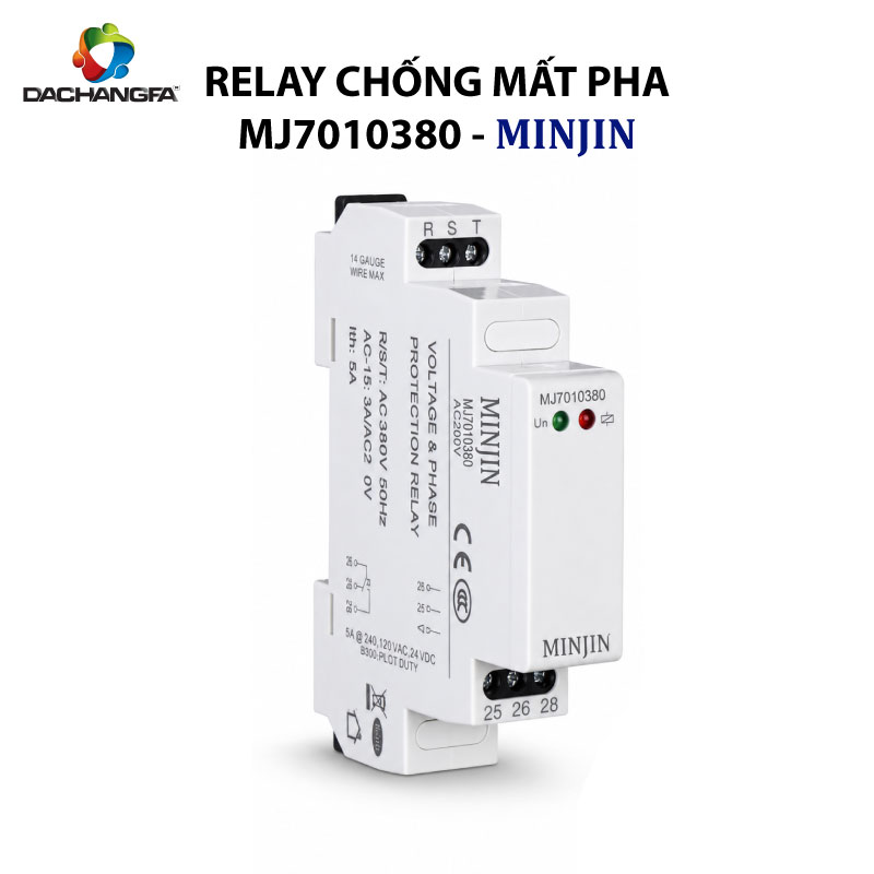 Relay Chống Mất Pha - MJ7010380 - MINJIN