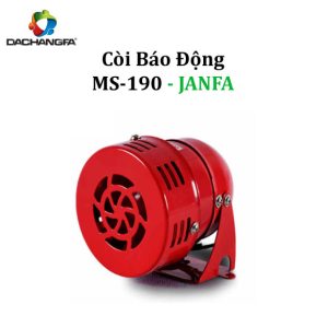 Còi Báo Động - MS-190 - JANFA
