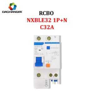 RCBO - NXBLE32 1P+N C32A - CHINT