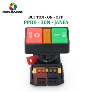 Button On - OFF - PPBB-30N có đèn - JANFA
