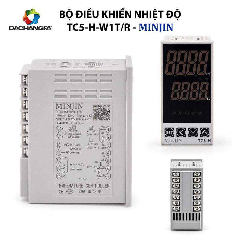 Bộ Điều Khiển Nhiệt Độ -  TC5-H-W1T/R - MINJIN
