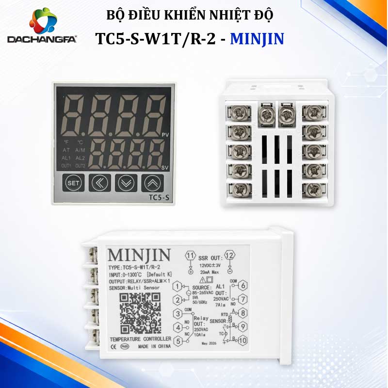 Bộ Điều Khiển Nhiệt Độ -  TC5-S-W1T/R-2 - MINJIN