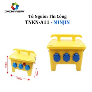 Tủ Nguồn Thi Công Chống Nước IP65 - TNKN-A11 - Không Dây Nguồn - MINJIN