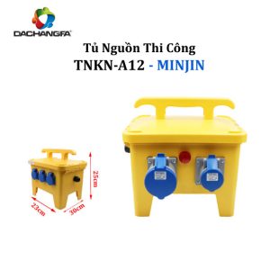 Tủ Nguồn Thi Công Chống Nước IP65 - TNKN-A12 - Không Dây Nguồn - MINJIN