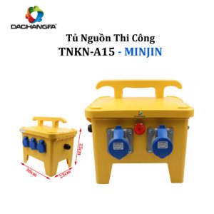 Tủ Nguồn Thi Công Chống Nước IP65 - TNKN-A15 - Không Dây Nguồn - MINJIN