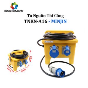 Tủ Nguồn Thi Công Chống Nước IP65 - TNKN-A16 - MINJIN
