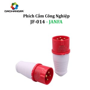Phích Cắm Công Nghiệp - JF-014 - 4P-16A-6h ( 3P+E /415V ) - JANFA