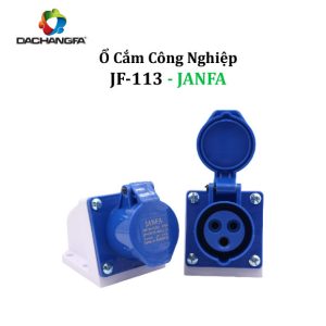 Ổ Cắm Công Nghiệp - JF-113 - 3P-16A-6h ( 2P+E /250V ) - JANFA