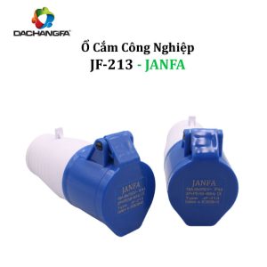 Ổ Cắm Công Nghiệp - JF-213 -  3P-16A-6h ( 2P+E /250V ) - JANFA