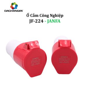 Ổ Cắm Công Nghiệp - JF-224 - 4P-32A-6h ( 3P+E /415V ) - JANFA