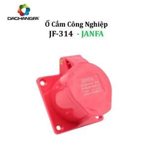 Ổ Âm Thẳng - JF-314 - 4P-16A-6h ( 3P+E /415V ) - JANFA