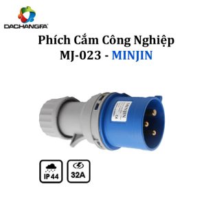 Phích Cắm Công Nghiệp - MJ-023 3P-32A-6h (2P+E /250V ) - MINJIN
