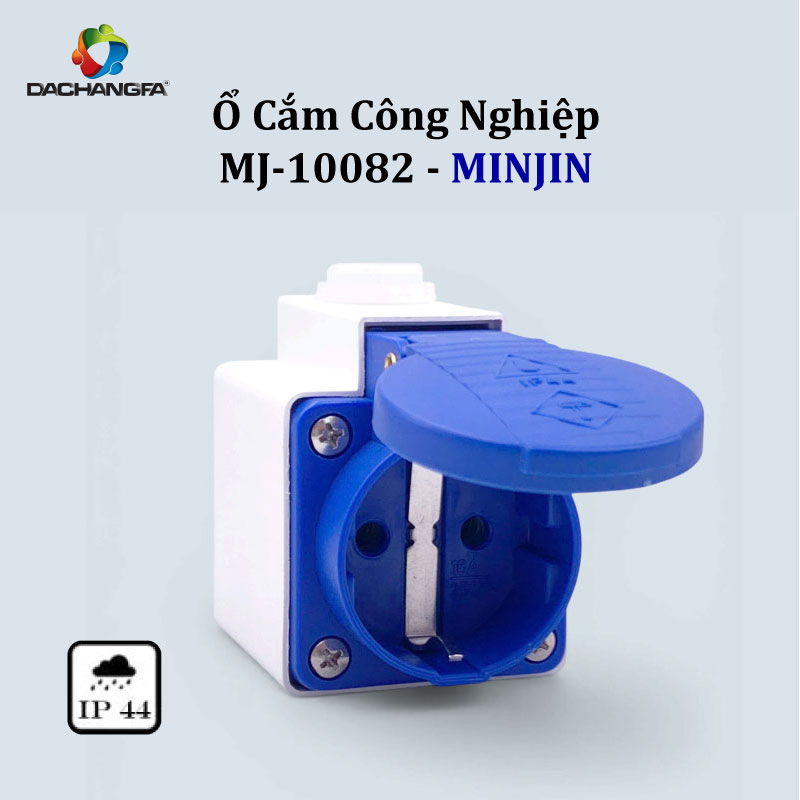 Ổ Cắm Công Nghiệp - MJ-10082 - 2P-16A ( 2P+E /250V - IP44 ) - MINJIN