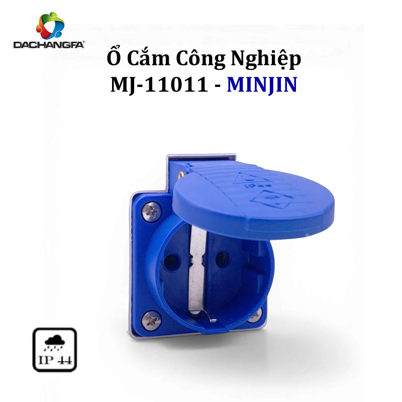 Ổ Cắm Công Nghiệp - MJ-11011 - 2P-16A ( 2P+E /250V - IP44 ) - MINJIN