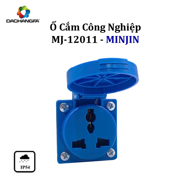 Ổ Cắm Công Nghiệp - MJ-12011 - 2P-10A ( 2P+E /250V - IP54 ) - MINJIN