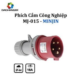 Phích Cắm Công Nghiệp - MJ-015 5P-16A-6h ( 3P+N+E /415V ) - MINJIN