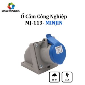 Ổ Cắm Công Nghiệp - MJ-113 - 3P-16A-6h ( 2P+E /250V ) - MINJIN