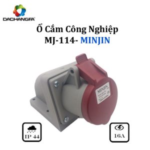 Ổ Cắm Công Nghiệp - MJ-114 - 4P-16A-6h ( 3P+E /415V ) - MINJIN