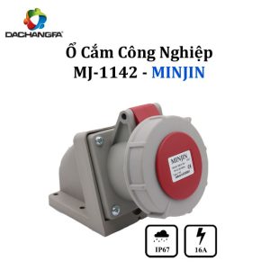 Ổ Cắm Công Nghiệp - MJ-1142 - 4P-16A-6h ( 3P+E /415V ) - MINJIN