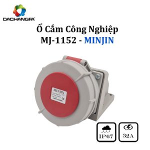Ổ Cắm Công Nghiệp - MJ-1152 - 5P-16A-6h ( 3P+N+E /415V ) - MINJIN