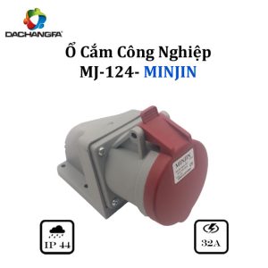 Ổ Cắm Công Nghiệp - MJ-124 - 4P-32A-6h ( 3P+E /415V ) - MINJIN