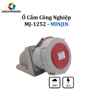 Ổ Cắm Công Nghiệp - MJ-1252 - 5P-32A-6h ( 3P+N+E /415V ) - MINJIN