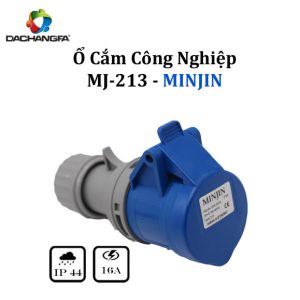 Ổ Cắm Công Nghiệp - MJ-213 3P-16A-6h ( 2P+E /250V ) - MINJIN