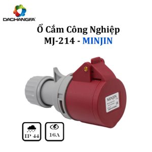 Ổ Cắm Công Nghiệp - MJ-214 - 4P-16A-6h ( 3P+E /415V ) - MINJIN