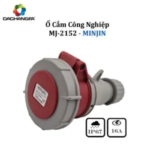 Ổ Di Động - MJ-2152 - 5P-16A-6h ( 3P+N+E /415V ) - MINJIN