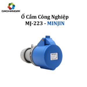 Ổ Cắm Công Nghiệp - MJ-223 - 3P-32A-6h ( 2P+E /250V ) - MINJIN