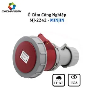 Ổ Di Động - MJ-2242 - 4P-32A-6h ( 3P+E /415V ) - MINJIN