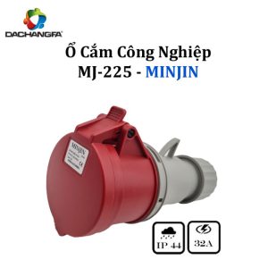Ổ Cắm Công Nghiệp - MJ-225 - 5P-32A-6h ( 3P+N+E /415V ) - MINJIN