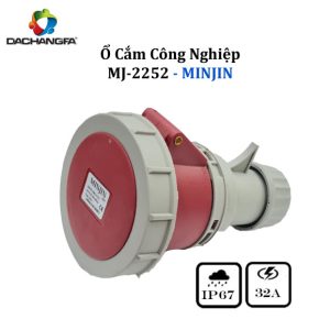 Ổ Cắm Công Nghiệp - MJ-2252 - 5P-32A-6h ( 3P+N+E /415V ) - MINJIN