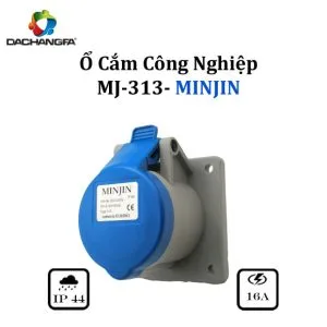Ổ Âm Thẳng - MJ-313 - 3P-16A-6h ( 2P+E /250V ) - MINJIN