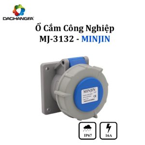 Ổ Cắm Công Nghiệp - MJ-3132 - 3P-16A-6h ( 2P+E /250V ) - MINJIN