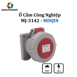 Ổ Cắm Công Nghiệp - MJ-3142 - 4P-16A-6h ( 3P+E /415V ) - MINJIN