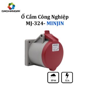 Ổ Cắm Công Nghiệp - MJ-324 - 4P-32A-6h ( 3P+E /415V ) - MINJIN