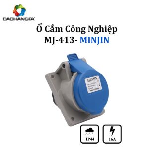 Ổ Cắm Công Nghiệp - MJ-413 - 3P-16A-6h ( 2P+E /250V ) - MINJIN