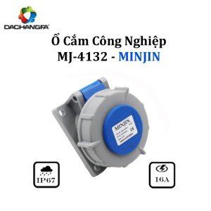 Ổ Cắm Công Nghiệp - MJ-4132 - 3P-16A-6h ( 2P+E /250V ) - MINJIN