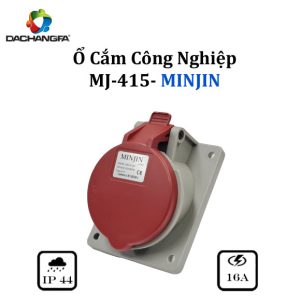 Ổ Cắm Công Nghiệp - MJ-415 - 5P-16A-6h ( 3P+N+E /415V ) - MINJIN