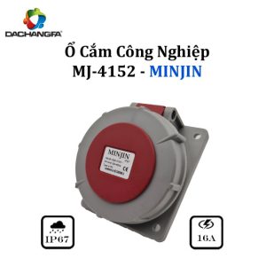 Ổ Cắm Công Nghiệp - MJ-4152 - 5P-16A-6h ( 3P+N+E /415V ) - MINJIN