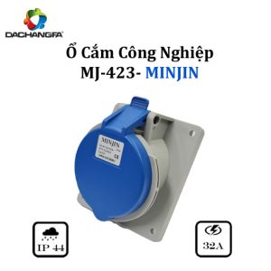 Ổ Cắm Công Nghiệp - MJ-423 - 3P-32A-6h ( 2P+E /250V ) - MINJIN