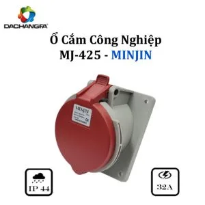 Ổ Âm Nghiêng - MJ-425 - 5P-32A-6h ( 3P+N+E /415V ) - MINJIN
